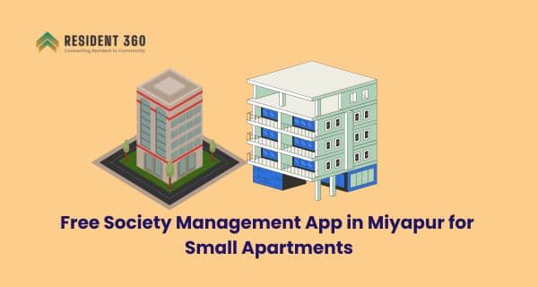 Free Society Management App in Miyapur for Small Apartments