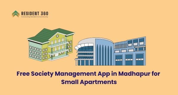 Free Society Management App in Madhapur for Small Apartments