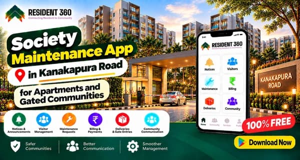 Society Maintenance App in Kanakapura Road
